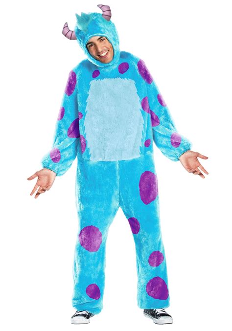 sulley costume|sulley onesie for adults.